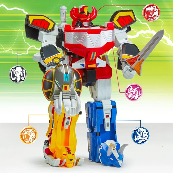 POWER RANGERS - ZORDS ARTICULE TRANSFORMATION COMPLEXE - MASTODON DINOZORD