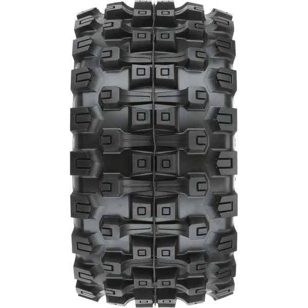 Pro-Line roue 3.8", pneu Badlands MX38 HP Belted, jante Raid H17 noir (2)