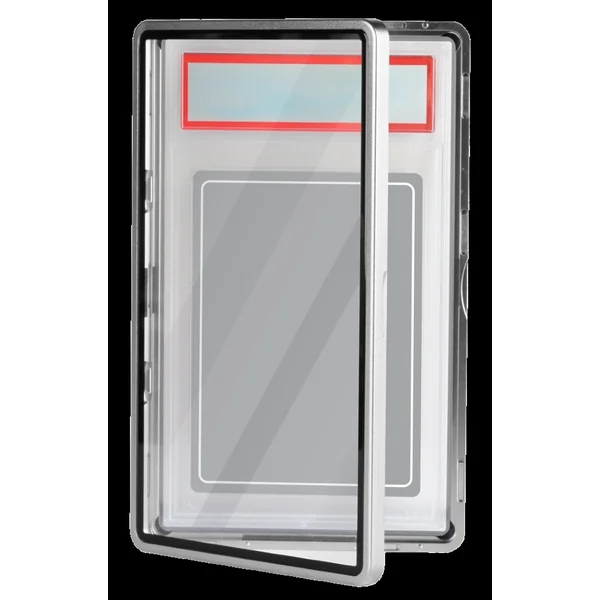 Protection pour cartes gradées Aluminium Silver – Arkane Shield