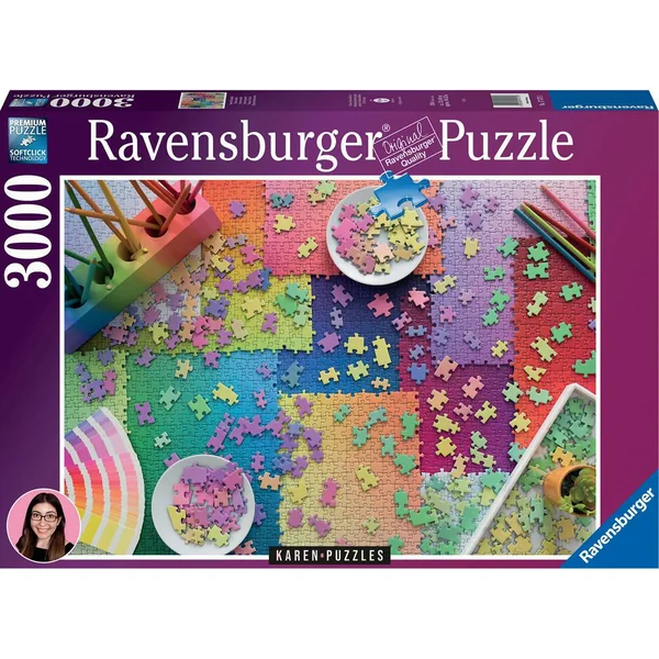 PUZZLE 3000 PIECES - PUZZLES COLORES