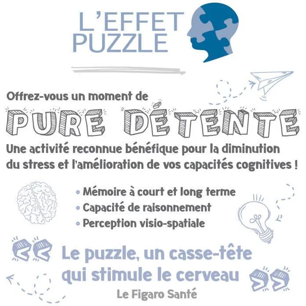 PUZZLE 3000 PIECES - PUZZLES COLORES