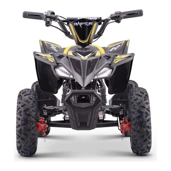 Quad électrique pour enfants Beneo Motors Raptor jaune - 800W