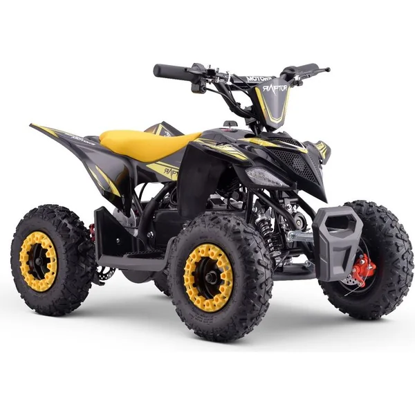 Quad électrique pour enfants Beneo Motors Raptor jaune - 800W