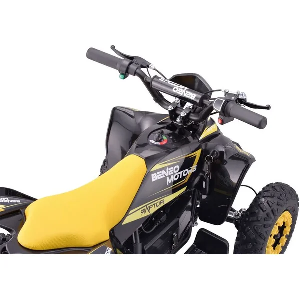 Quad électrique pour enfants Beneo Motors Raptor jaune - 800W
