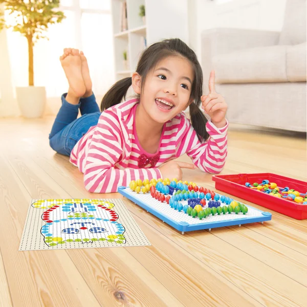 Quercetti Mosaïque Fantacolor Tab - 150 pcs, animaux 2