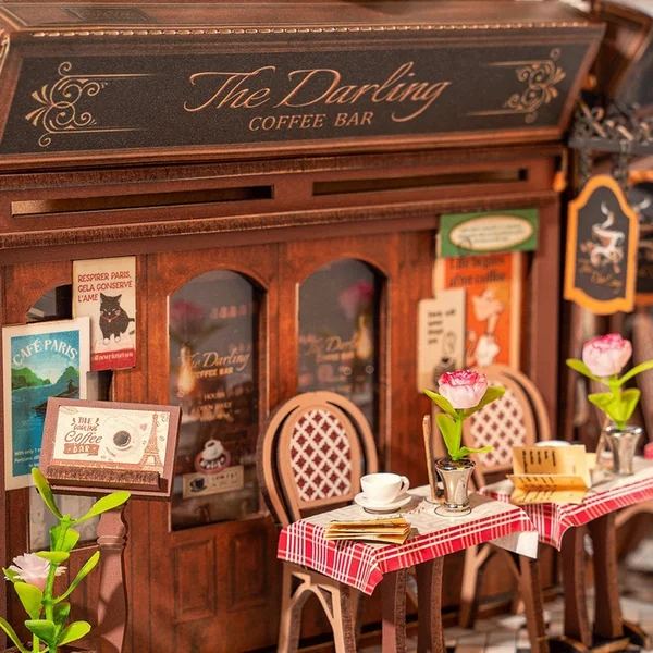 RoboTime Puzzle 3D Butée de livre Rencontre dans le passage avec des livres