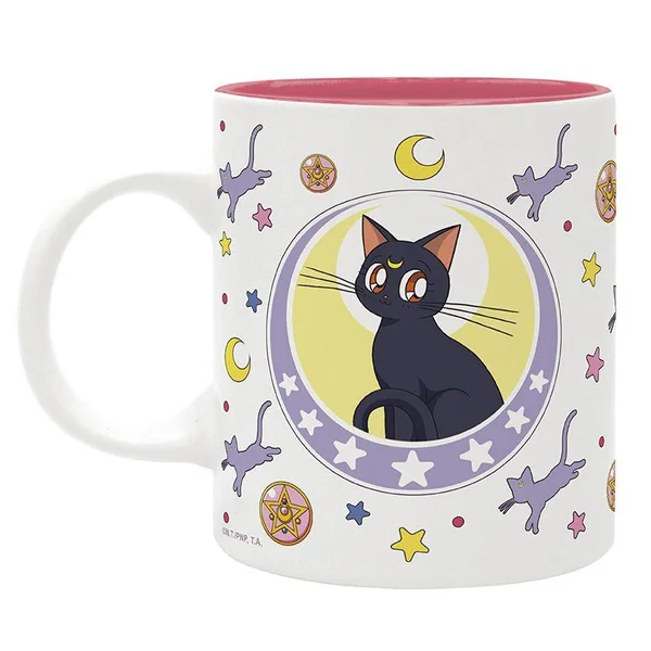 SAILOR MOON - MUG - 320 ML - SAILOR MOON & LUNA PATCH -SUBLI -BOITEX2