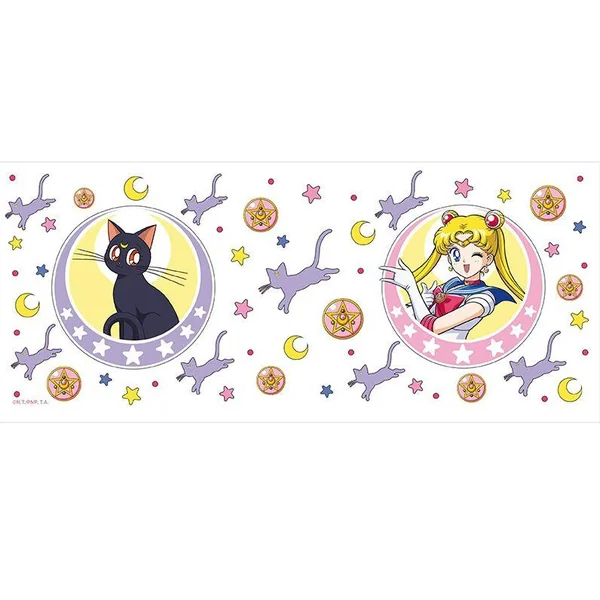 SAILOR MOON - MUG - 320 ML - SAILOR MOON & LUNA PATCH -SUBLI -BOITEX2