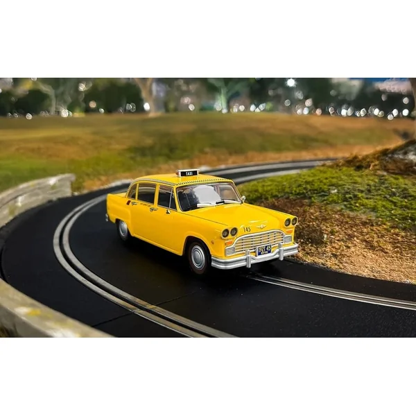 Scalextric Checker Taxi Cab James bond "Live And Let Die" - C4606