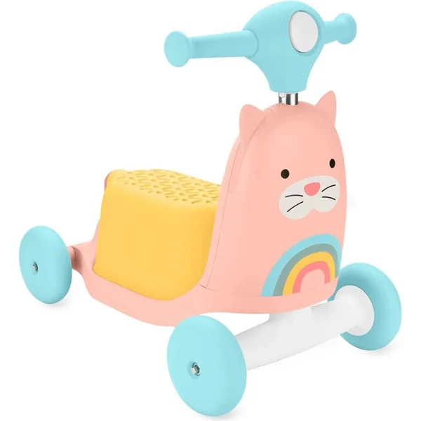 SKIP HOP Zoo trotteur 3 en 1 Ride-On Chat 12m+ jusqu'à 20 kg