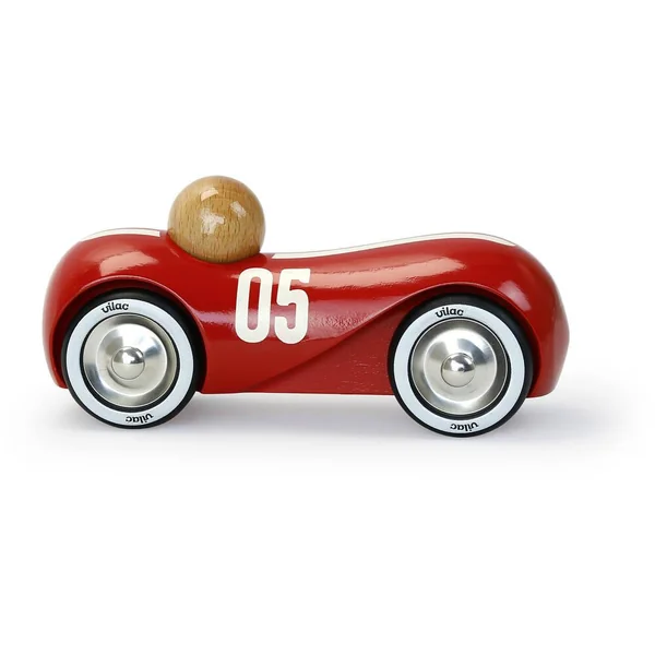 STREAMLINE VINTAGE EN BOIS - ROUGE