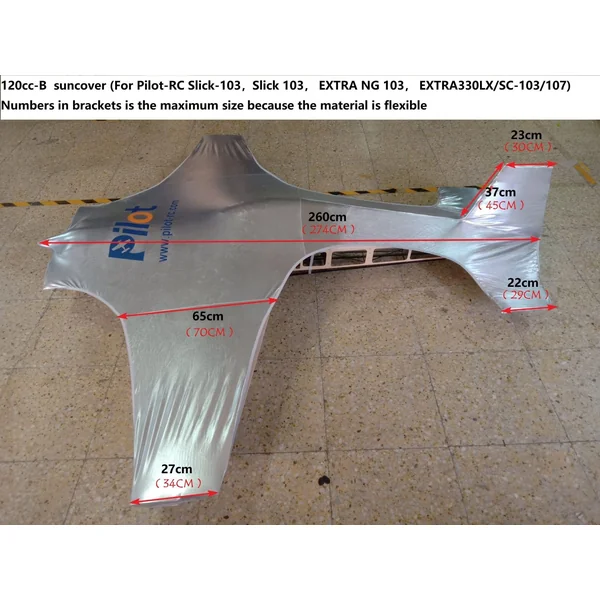 Suncover Avion Voltige 120cm3 Pilot RC - Type B