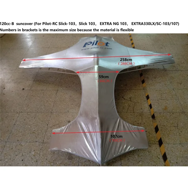 Suncover Avion Voltige 120cm3 Pilot RC - Type B