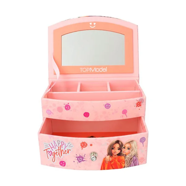 Top Model Coffret à Bijoux, Candy et Hayden, avec des émoticônes