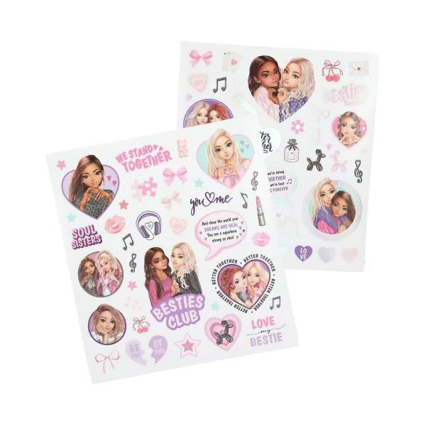 TOPMODEL LIVRE DE COLORIAGE AVEC LED ET SON – MY BFF