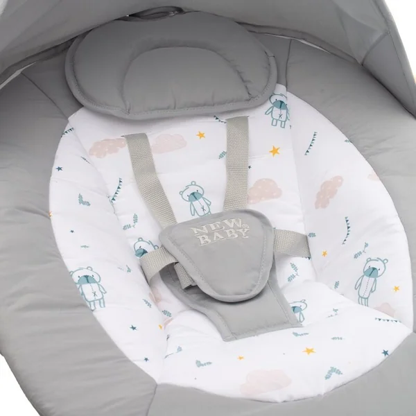 Transat à bascule pour enfants NEW BABY TEDDY PLUS avec vibration