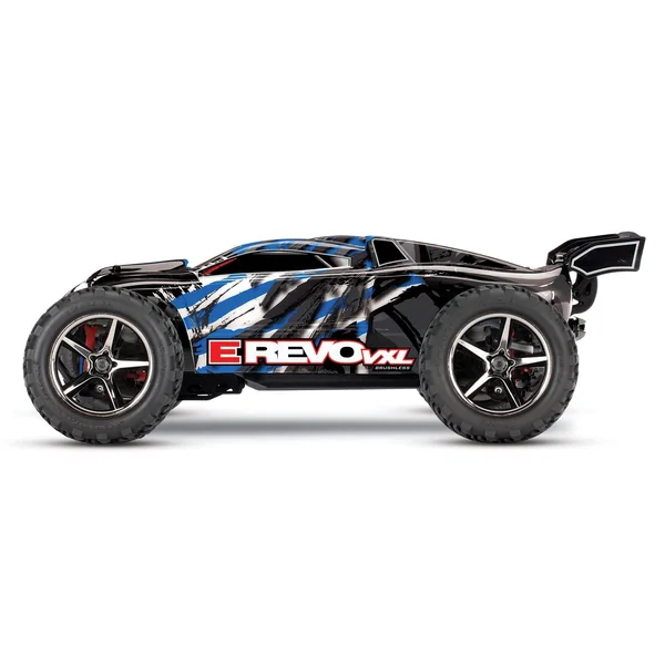 Traxxas Mini E-Revo 4x4 VXL TQi ID TSM 1/16 RTR Bleu - 71076-8-BLUEX