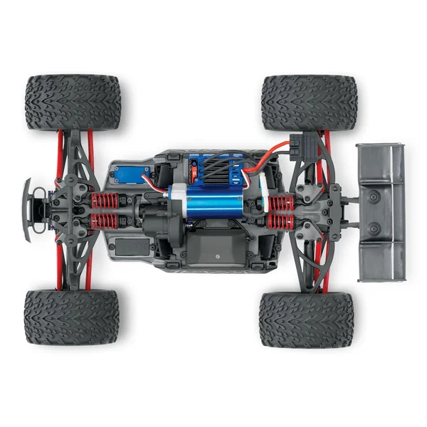 Traxxas Mini E-Revo 4x4 VXL TQi ID TSM 1/16 RTR Bleu - 71076-8-BLUEX