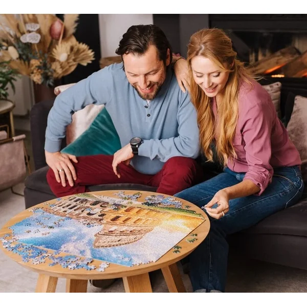 Trefl Prime puzzle 1000 UFT - Coucher de soleil romantique : Colisée à Rome, Italie