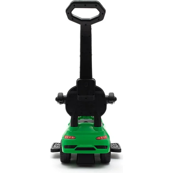 Trottinette pour enfants avec son et barre de guidage Baby Mix RACER verte