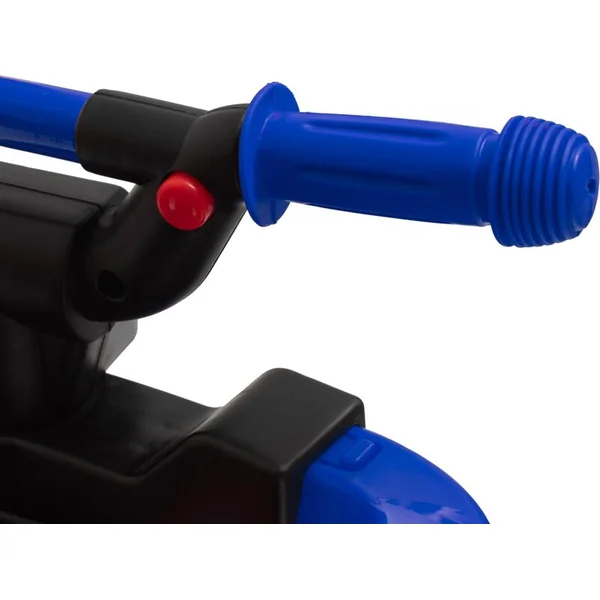 Trottinette pour enfants avec tige de guidage Baby Mix Mega bleue