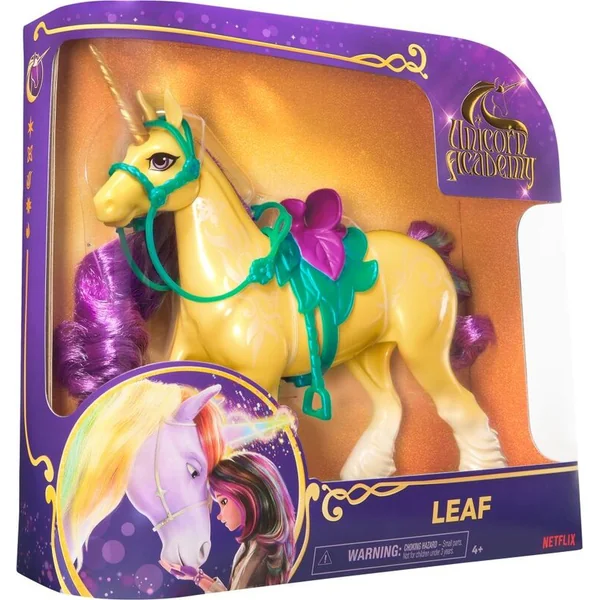 Unicorn Academy licorne à coiffer 24 cm Leaf