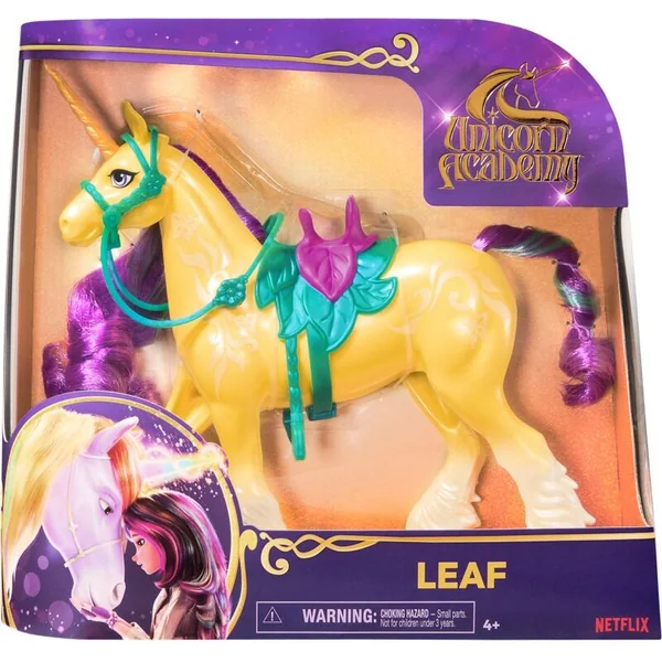 Unicorn Academy licorne à coiffer 24 cm Leaf