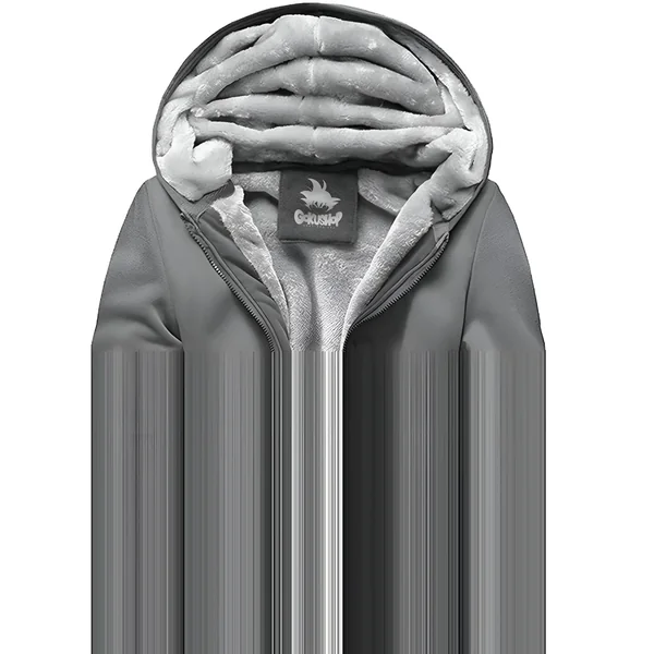 Veste Polaire DBZ Capsule Corp (Gris Clair)