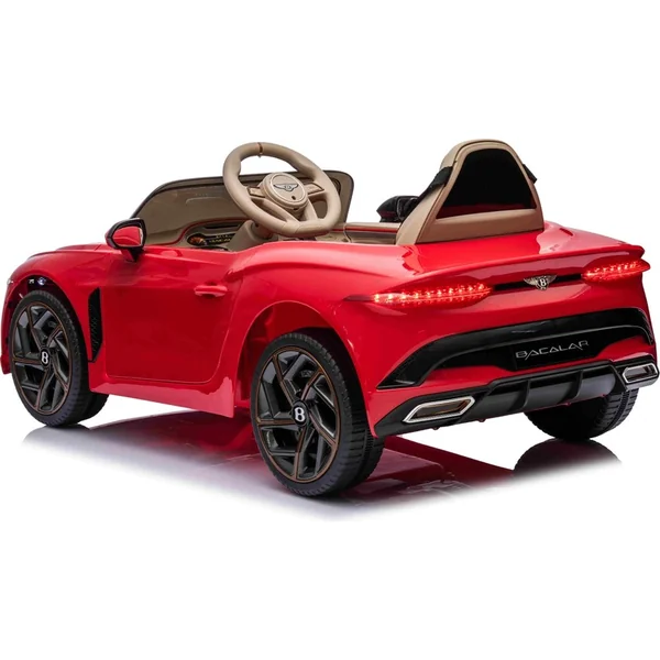 Voiture électrique Bentley Bacalar 12V, rouge, Portes s'ouvrant vers le haut, télécommande 2.4 GHz
