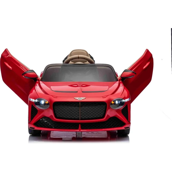 Voiture électrique Bentley Bacalar 12V, rouge, Portes s'ouvrant vers le haut, télécommande 2.4 GHz