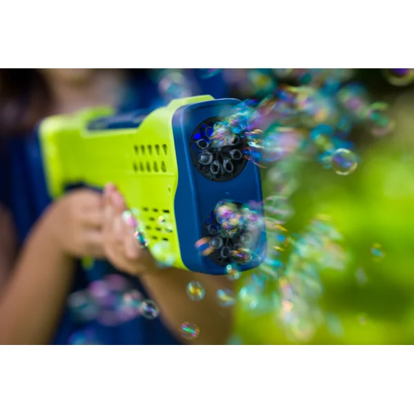 WOOBLY BOOBLY Double Bubble blaster – double dose de plaisir à bulles, chargement USB