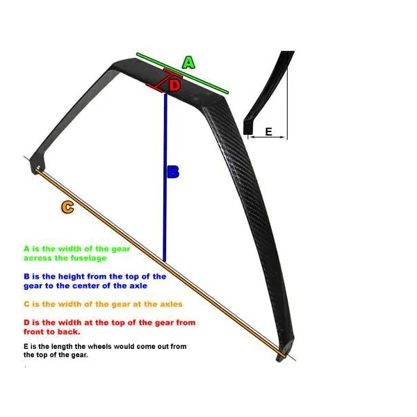 Yak 55M 107'' (33%) 2,70m - Pilot RC - Rouge/Jaune - 100 à 120cc