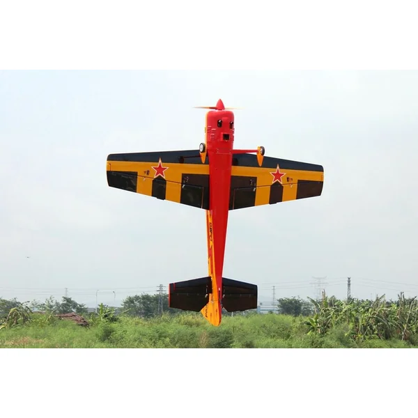 Yak 55M 107'' (33%) 2,70m - Pilot RC - Rouge/Jaune - 100 à 120cc