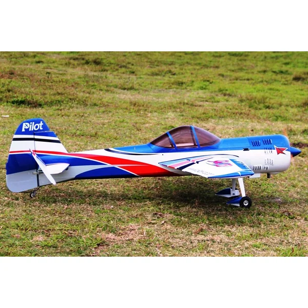 Yak 55M Pilot RC - 122'' (38%) 3,10m - Bleu/Blanc - 150 à 180 cc