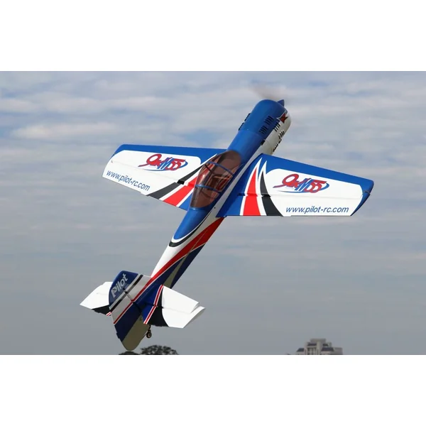 Yak 55M Pilot RC - 122'' (38%) 3,10m - Bleu/Blanc - 150 à 180 cc